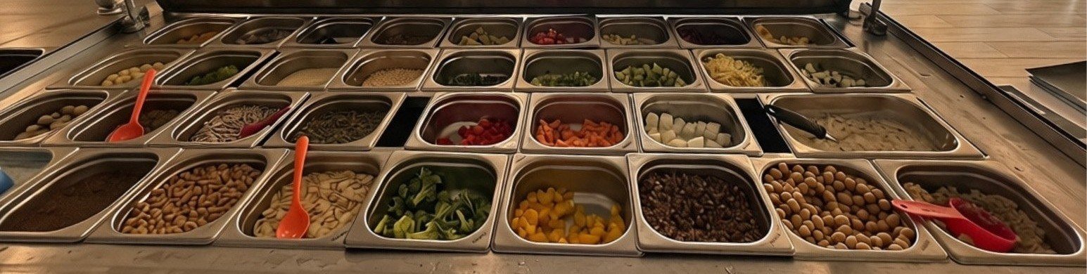 Thirty fresh components open on the Bowlsome® live counter